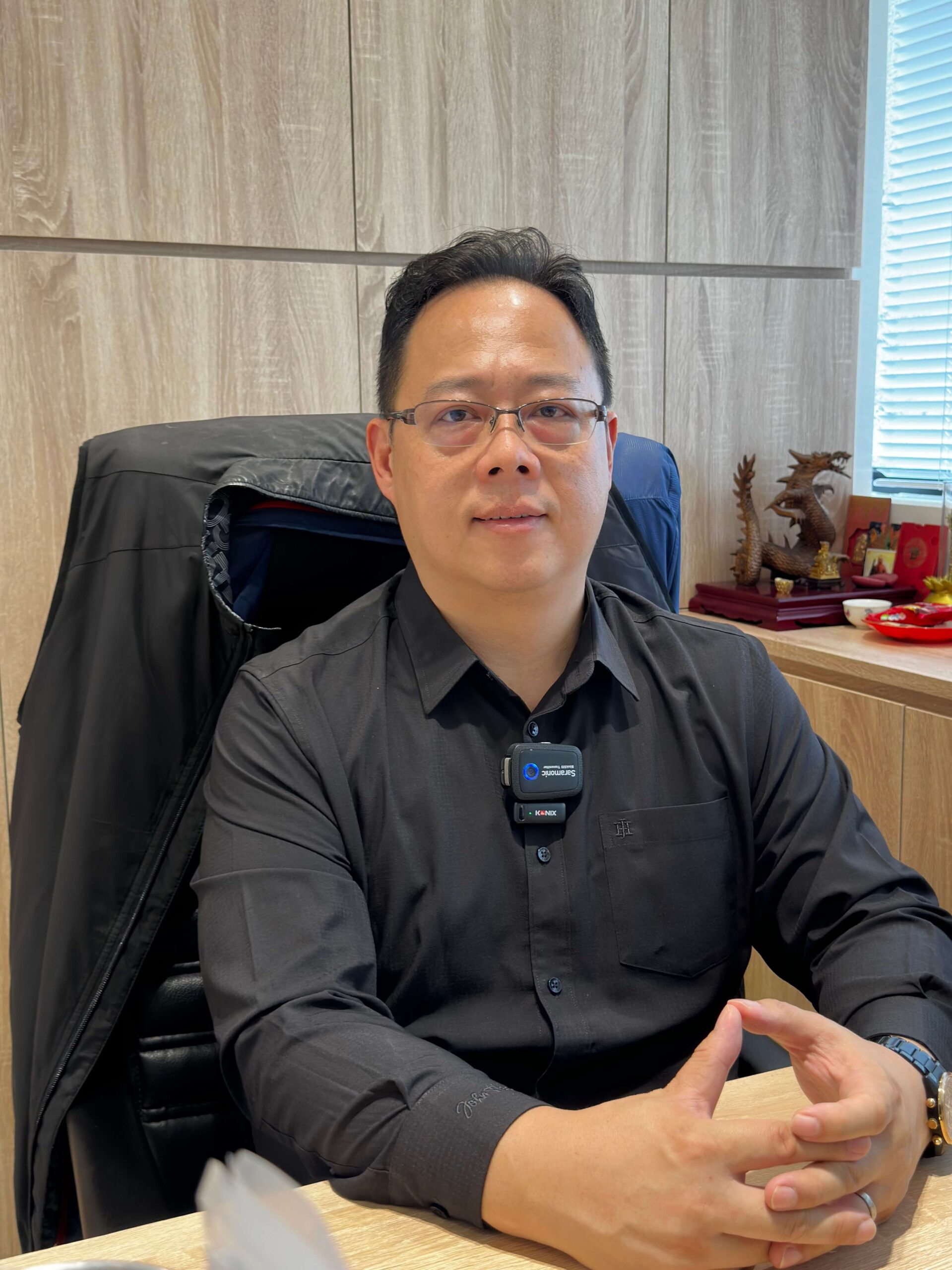黃士瑋建築師，樺瑋建設負責人，佳實智慧建築弱電整合見證